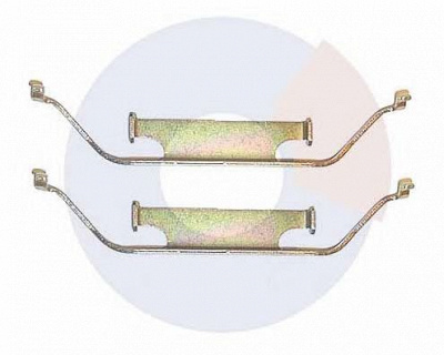 CARRAB BRAKE PARTS 2176 -  Комплектующие, колодки дискового тормоза